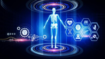 Skelton Analysis Virtual Reality