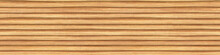 Carved Horizontal Stripes Pattern On Wood Background Seamless Texture, Long Texture, 3d Illustration