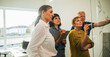 © Jacob Lund - Team studying new project details in meeting