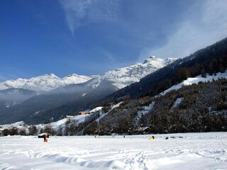 Canvas Print - Stubaital im Winter