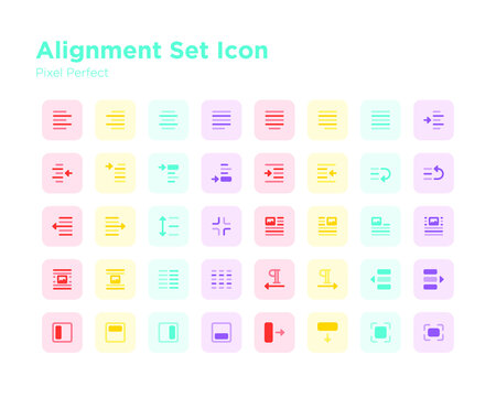 Alignment Set Icon