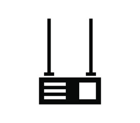 Wall Mural - Router icon