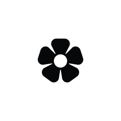 Canvas Print - flower icon design template vector