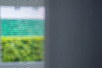 mosquito net wire screen on house window protection against insect