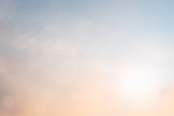 abstract blur morning nature sky bokeh texture background concept for calm faith horizon landscape, 