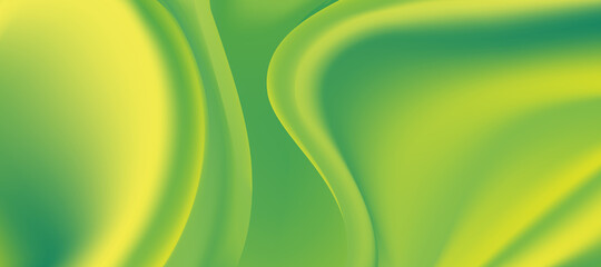 Poster - Abstract liquid background design, green paint color flow,artistic fluid watercolor background