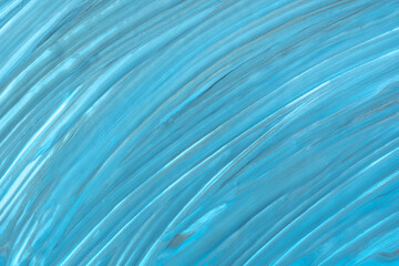 Wall Mural - abstract fluid art background light blue colors. liquid marble. acrylic painting on canvas with turq
