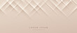 © Riseness - Light brown gradient background with dynamic diagonal stripe lines and shadow. Halftone dotted decorate. Modern and simple banner design. Luxury and elegant concept. Vector EPS10