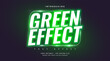 © WzKz - Bold Green Text Style in Green Glowing Neon Effect
