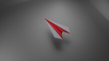 Abstract Red Arrow