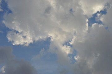 Sky and clouds. Sky and clouds tropical panorama. Sky clear beauty atmosphere summer day. Original image 	
