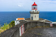 lighthouse on the coast of the São Miguel island