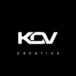 © makrufi - KOV Letter Initial Logo Design Template Vector Illustration