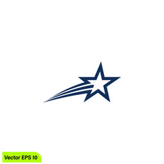 Sticker - star logo template 