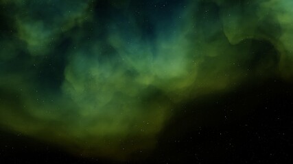 nebula gas cloud in deep outer space, abstract colorful background
