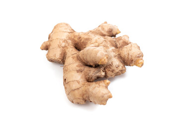 Wall Mural - Close up of ginger root vegetable