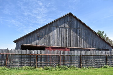 Poster - Old Barn