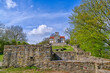 Ruine einer historischen Burg auf dem Isenberg bei Hattingen