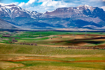 Sticker - the fertile lands of Anatolia that awaken to spring