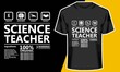 © mamunportfolio - Science Teacher, science t shirts for teachers, Shirt Design, T-Shirt Designs, Style, T Shirts, Vector, Vintage, Vintage Background, Typography Design, Tshirt Design, Tshirt Bundle, Tshirt, Design You