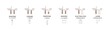© sabelskaya - Hair removal methods - laser and shaving, creams and tweezing, waxing and electrolysis. Procedure of beauty before and after effects for skin body. Set of vector illustrations.