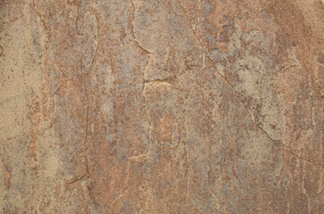 Wall Mural - New brown sandstone closeup