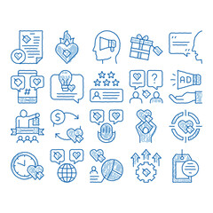 Poster - Ambassador Creative icon hand drawn illustration