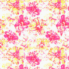  Seamless hand drawn. Animal skin with Hand Painted Crossing Brush Strokes ,Design for fashion , fabric, textile, wallpaper,