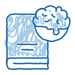 Poster - Medical Encyclopedia Biohacking doodle icon hand drawn illustration