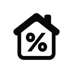 Sticker - Home mortgage loan icon