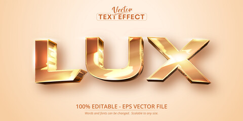 Sticker - Golden text effect - shiny golden editable text style