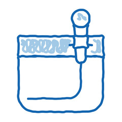 Poster - Microphone Tool doodle icon hand drawn illustration