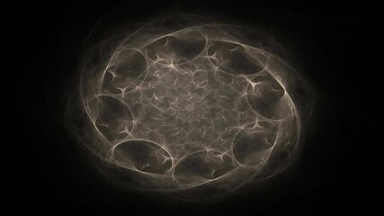 Poster - Abstract background with triangles transforming on black background. Animation. Minimal motion design with blurred bright pink optical illusion with triangles, seamless loop.