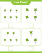 © Pure Imagination - Counting game, how many Pinwheels. Educational children game, printable worksheet, vector illustration