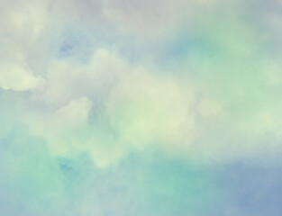  Color sky with clouds background