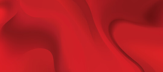 Poster - Background design with liquid red paint flow. Abstract fluid web header backdrop design.