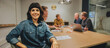 © Jacob Lund - Businesswoman during a boardroom meeting