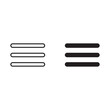 © Andrey - Hamburger menu icon for mobile apps and websites