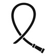 Bladder catheter icon, simple style