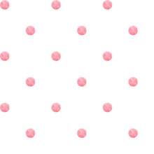Watercolor Simple Pastel Pink Polka Dots. Seamless Pattern On The White Background.