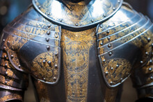 Suits Of Armour From Tudor And Medieval Times On Display In London Tower