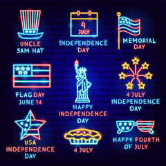 Sticker - Independence Day Label Set