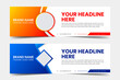 © graphicdepend - creative abstract vector banner template. web banner template design.