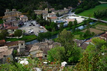 Scheggino View From Above, Valnerina, Perugia, Umbria, Italy
