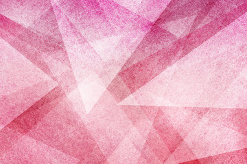  Abstract background with layers of pink triangles in modern abstract pattern with texture