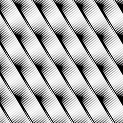 Poster - Lines and simple pattern. Diagonal stripes ornate