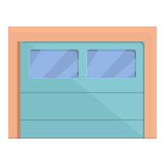 Poster - Sensor gate icon. Cartoon and flat of Sensor gate vector icon for web design isolated on white background