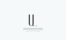  Letter Logo Design With Creative Modern Trendy Typography UL LU U L