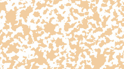 Wall Mural - camouflage background in beige color. abstract grunge spots on a white background, vector illustrati