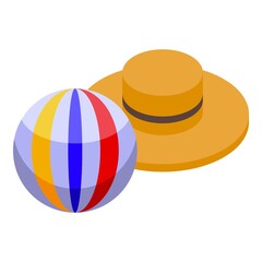 Poster - Holiday time icon. Isometric of Holiday time vector icon for web design isolated on white background
